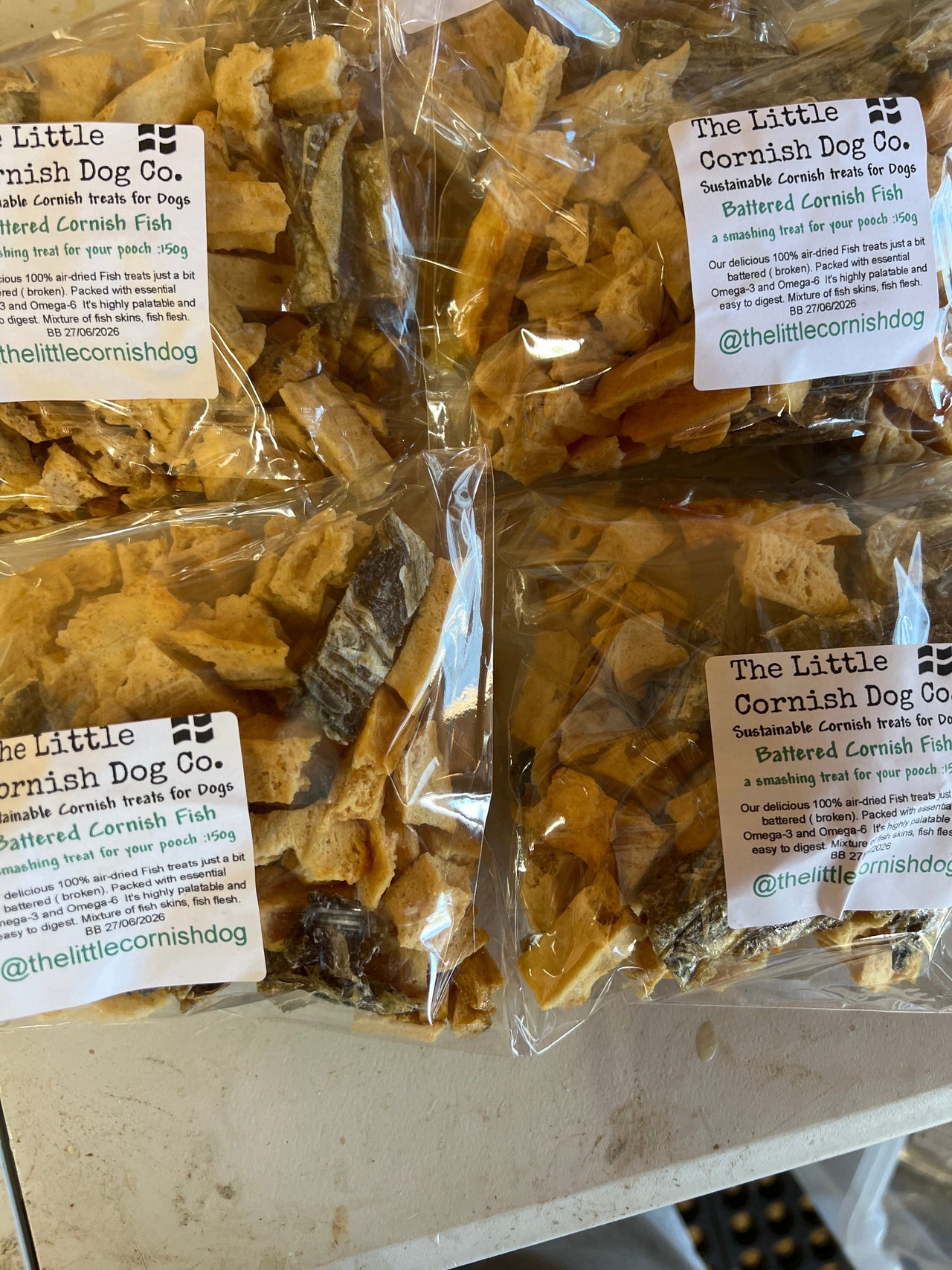 Battered Cornish Fish pieces