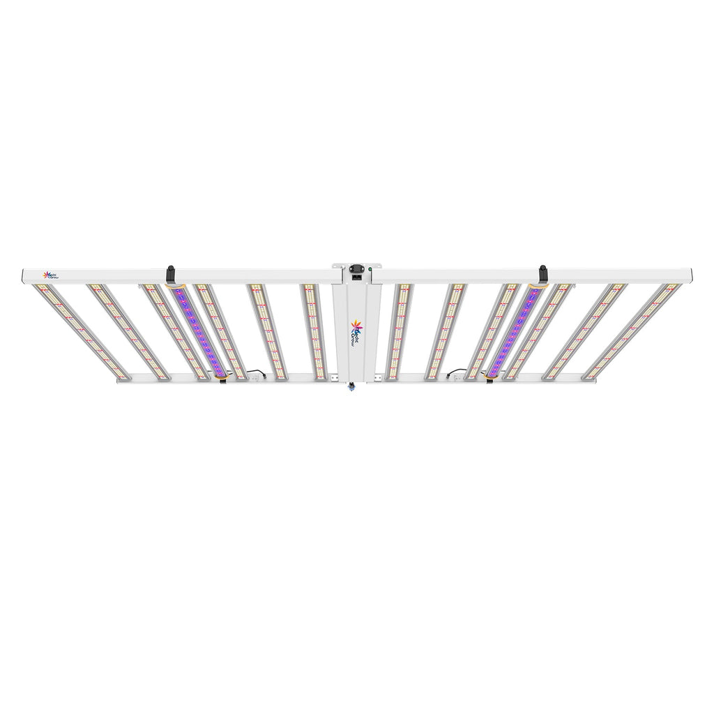 Medic Grow Star Link-1200 Full Spectrum 1200W Commercial Dimmable UV LED Grow Light – High PPFD And Wireless Connection for for 4X6 Planting