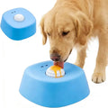 Slow Feeder Dog Bowl, Dog Lick Bowl with Rolling Ball, Anti-Slip Dog Enrichment Toy for Liquid Treats, Puppy Lick Feeder for Bone Broth Yogurt Post-op Nutrition (Blue) The Happy Pet Store